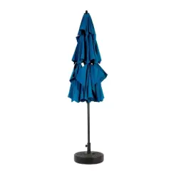 Okak 10 Ft 3 Tier Patio Umbrella,Outdoor Umbrella for Patio,Table Umbrella Outdoor with Crank,Pool Umbrellas,Base Not Included