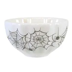 Tag 1.75 In Skelebration Tidbit Bowls Halloween , Candy Cobwebs (3PC)