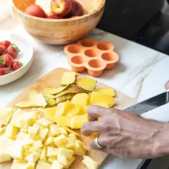 Quark Chiill Pod Silicone Freezer Tray - Orange