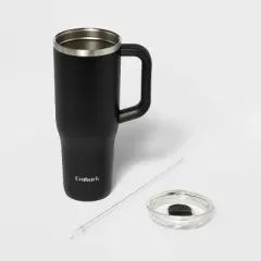 Stainless Steel Tumbler with Straw - Embark&trade;