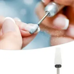 Unique Bargains Ceramic Tungsten Bit Electric Nail Drill File Cuticle Cleaner Tool for Rotary Nail Drill Machine Manicure Pedicure Polishing Kit
