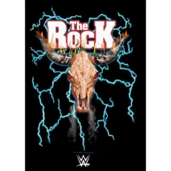 Men's WWE The Rock Electric Bull Logo T-Shirt