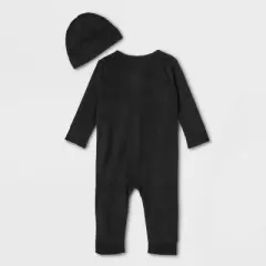 Baby Glow-In-The-Dark Skeleton Halloween Matching Family Footed Pajamas - Hyde And EEK! Boutique&trade; Black