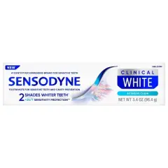 Sensodyne Clinical White Toothpaste - Intensive Clean - 3.4oz