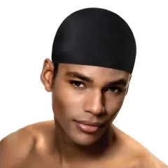 Annie International Spandex Black Skull Cap