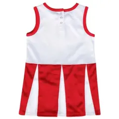 NCAA Utah Utes Girls' Short Sleeve Toddler Cheer Dress Set
