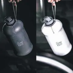 THE GYM KEG 2.2L Sports Water Bottle - Gray