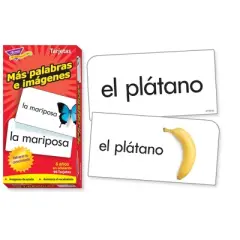 TREND M�s palabras e im�genes (SP) Skill Drill Flash Cards