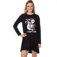 The Nightmare Before Christmas Women's Jack Skellington Sleep Shirt w/ Socks
