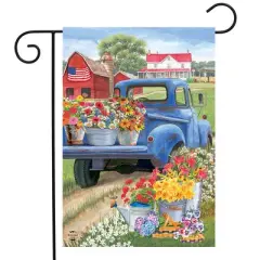Briarwood Lane Garden Flag 12x18 For Outdoor Day on the Farm Spring For Spring Garden Flag Flags For Outside