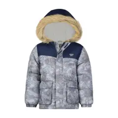 OshKosh B'gosh&reg; Toddler Boys' Camouflage Snow Bib and Jacket Set Blue 24M
