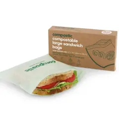 Compostic  100% Compostable Sandwich Bags - 50ct