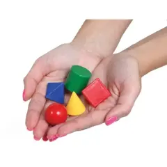 Edx Education Mini Geometric Solids, Set of 40