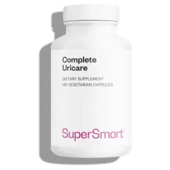 SuperSmart Complete Uricare - with D-mannose, Go Less Pumpkin Seed, Varuna Bark | Non-GMO & Gluten Free - 120 Vegetarian Capsules