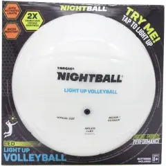 NightBall LED Light Up Volleyball - White