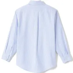 Lands' End School Uniform Boys Long Sleeve Oxford Dress Shirt