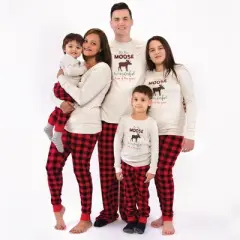 Hudson Baby Infant Boy Holiday Cotton Coveralls 2pk, Moose Wonderful Time