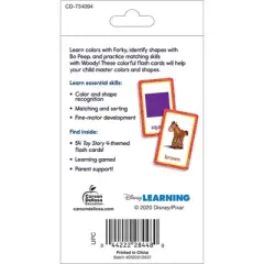 Disney Learning Toy Story 4 Colors and Shapes Flash Cards