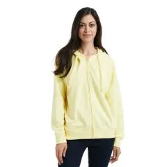 Pom Pom Purin Cosplay Long Sleeve Pastel Yellow Women's Zip Hoodie