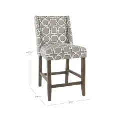 Dinah Modern Counter Height Barstool - HomePop