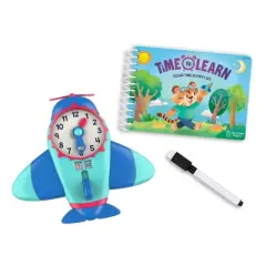 Educational Insights Time to Learn Small Group Set: Teaching Aid for Kindergarten to 8th Grade, Plastic Material