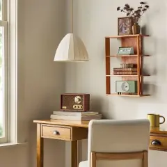 14" Wide 4 Shelf Mid-Century Wall Bookshelf - Hearth & Hand&trade; with Magnolia