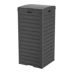 MAYEERTY 31 Gallon Large Capacity Outdoor Deck Box for Patio Furniture Cushions, Pillow with Wheels