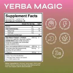Yerba Magic Strawberry Matcha &ndash; 20 Stick Packs | Instant Yerba Mate Tea