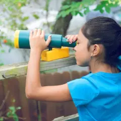 Jungle Gym Kingdom Kids Playground Telescope - Pirate Ship Playhouse Accessories