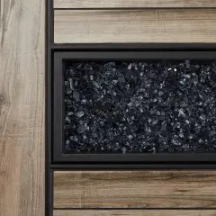 20lb Fire Glass Reflective Chips Gray - Real Flame