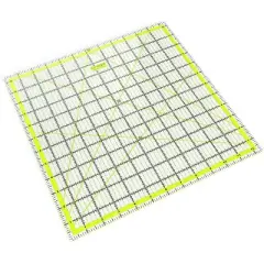 Arteza Quilter's Ruler, Acrylic, Square, 12.5"x12.5"