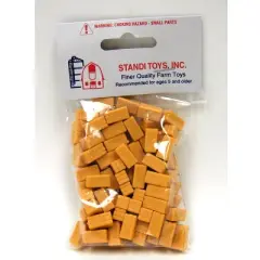 Standi Toys 1/64 Approximately 100 Yellow Plastic Straw Bales ST333, ST60102YL