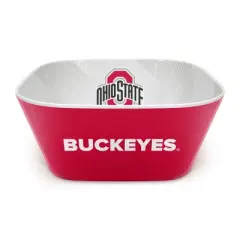 NCAA Ohio State Buckeyes Serving Bowl: Melamine Rounded Square, 15 Volume