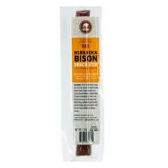 Nebraska Bison 1 oz Bison BBQ Meat Stick - Pack of 12