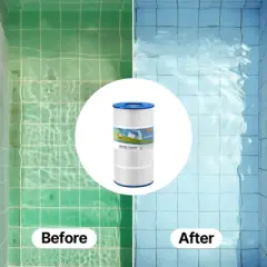 VEVOR Pool Filter Cartridge, 90 Sq. Ft Spa Hot Tub Filter Cartridge Replacement, Compatible with Hayward C900, Hayward CX900RE, White