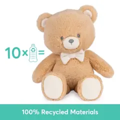 Baby GUND Sustainable Teddy Bear Plush, Stuffed Animal Made from Recycled Materials, Gift for Babies and Newborns, Brown, 13&rdquo;