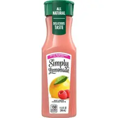 Simply Lemonade with Raspberry - 11.5oz