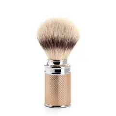 M&Uuml;HLE Traditional Rosegold Silvertip Fiber Shaving Brush