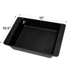 All American Deep Bake Casserole Pan, Durable Nonstick Cast Aluminum, Extra Deep