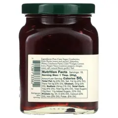Stonewall Kitchen Hot Pepper Cranberry Jelly, Medium , 12.75 oz (361 g)