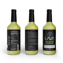 LAVA Premium Spicy Jalape&ntilde;o Margarita Mix