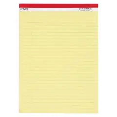 Mead&reg; Standard Legal Pad, 8.5" x 11.75", 50 Sheets, 12 Pads