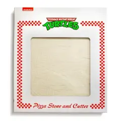 Teenage Mutant Ninja Turtles Baking Stone and Pizza Cutter Set