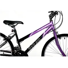 Titan Bikes Wildcat 12-Speed Women's Mountain Bike, Purple/Black