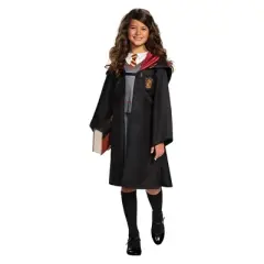 Kids' Harry Potter Hermione Granger Classic Halloween Costume Dress with Attached Robe
