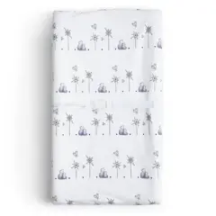 JumpOff Jo Waterproof Fitted Changing Pad Cover &ndash; Soft Plush Minky Fabric - Bears