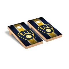 MLB Milwaukee Brewers Premium Cornhole Board Vintage Version