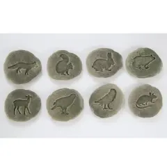 Yellow Door Woodland Footprints  - Set of 8