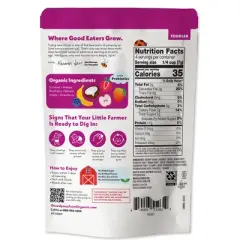 Once Upon a Farm Organic Dairy-Free Coconut Melts Mixed Berry Baby Food - 1oz