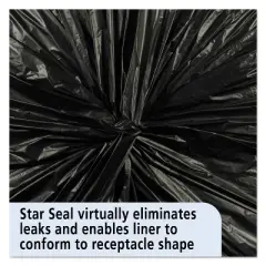 Stout by Envision Controlled Life-Cycle Plastic Trash Bags, 39 gal, 1.1 mil, 33" x 44", Brown, 40/Box